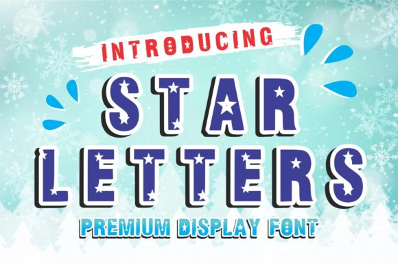 A Star Letters Typeface Brings Bold Editorial Charm