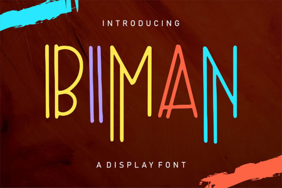 Biman: A Quirky Display Typeface for Branding