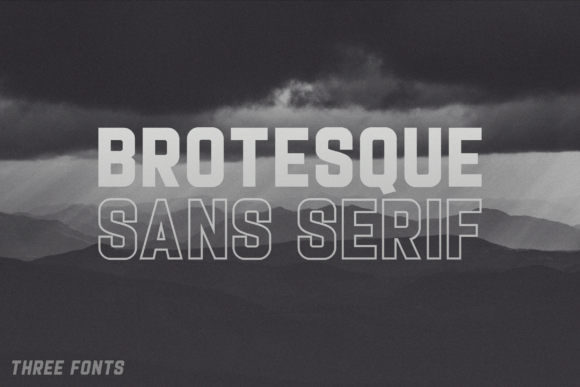 Brotesque Display Font for Crafters & Product Creators