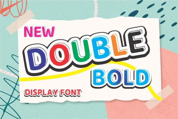Double Bold Display Font for Eye-Catching Campaigns
