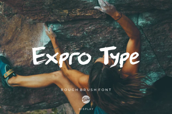 Expro Type: The Trendy Brushed Font for Makers