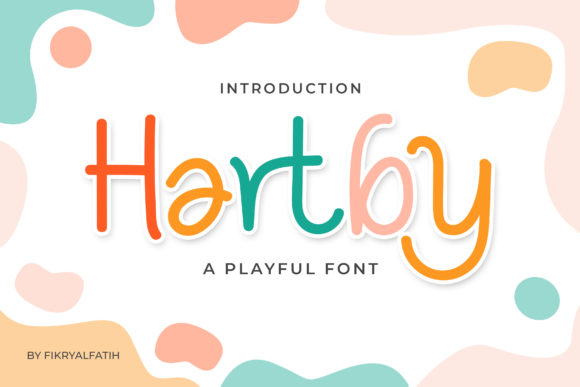 Hartby: A Display Font Built for Digital Joy