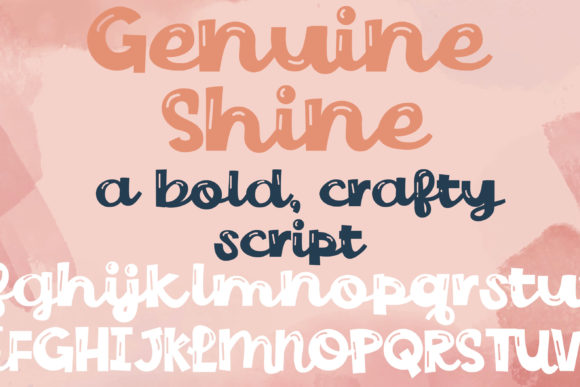 PN Genuine: A Modern Display Typeface for Digital Designs