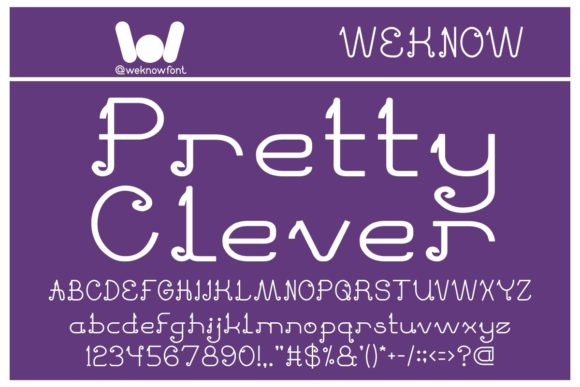 Pretty Clever: A Display Font That Adds Wit to Web Design