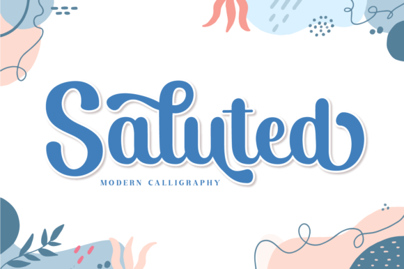 Saluted: A Display Font That Feels Like an Instant Brand Upgrade