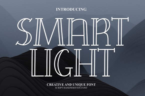 Smart Light: A Display Font for Editorial Storytelling