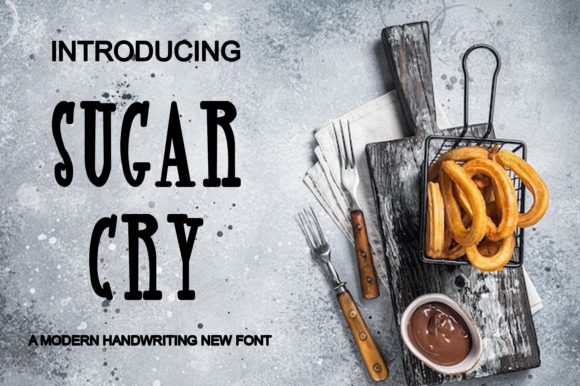 Sugar Cry: The Friendly Handwritten Font for Your Craft Projects