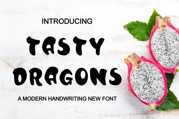 Tasty Dragons Font: A Playful Display Typeface for Modern Marketers