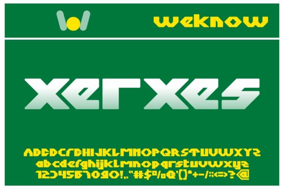 The Xerxes Font: A Commanding Tool for Digital Brand Identity