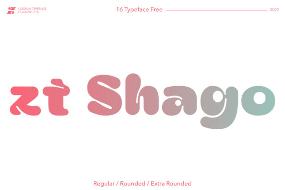 Zt Shago: A Display Font for Distinctive Marketing